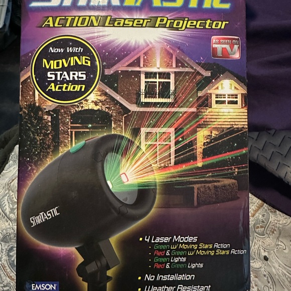 Startas Action Laser Projector - Multicolor - Picture 2 of 3